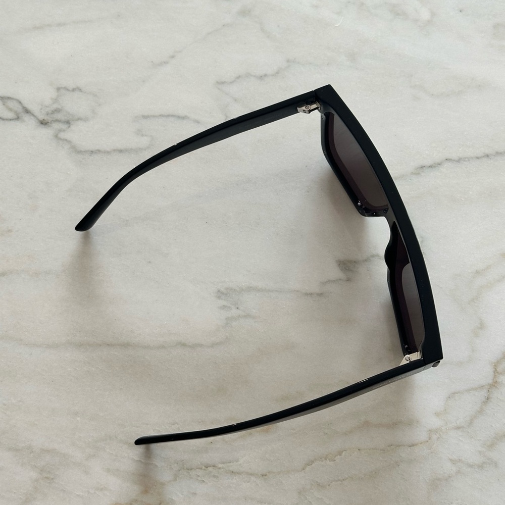 Saint Laurent Black Sunglasses with Case - Picture 8 of 9